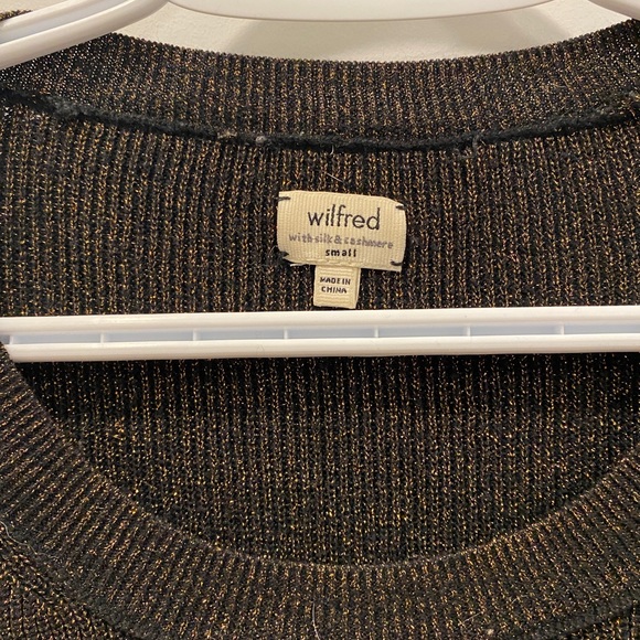 Wilfred Black & Gold Sweater - Picture 4 of 5